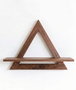 Hanah Home R-Raf357 Estantería Decorativa de Madera Natural
